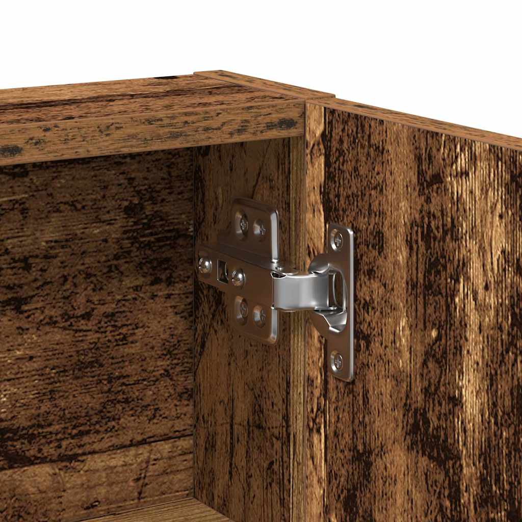 Tavolo da trucco con cassetto Legno vecchio 80 x 35 x 132 cm 868880