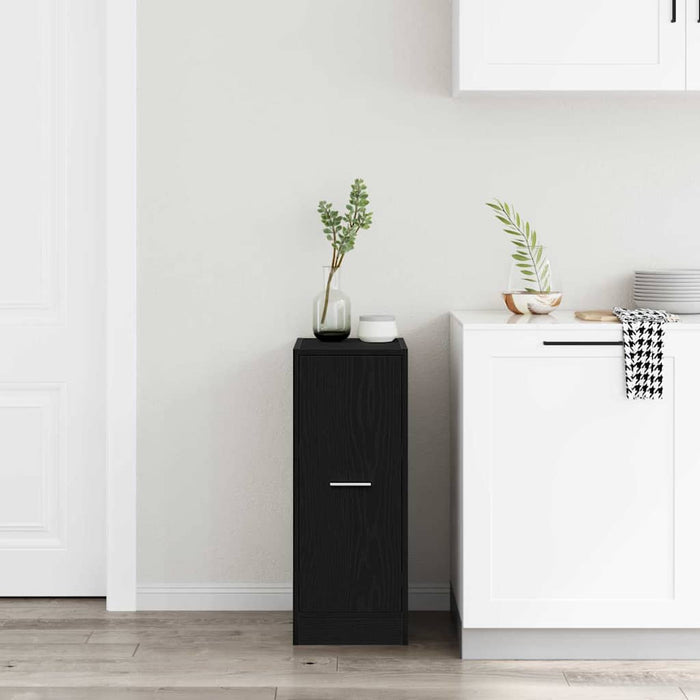 Armadio da Apoteca Rovere nero 30 x 41 x 77.5 cm 868992