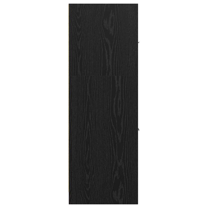 Armadio da Apoteca Rovere nero 30 x 41 x 118 cm 869002