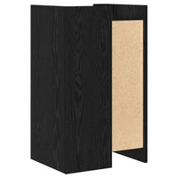 Credenza  Rovere Nero 45x35x75 cm Legno ingegnerizzato 869176