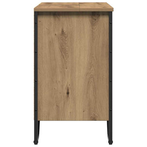 Armadio per Lavabo da Bagno-Armadietto da bagno-Mobiletto da bagno Rovere artigianale 60 x 35 x 60 cm