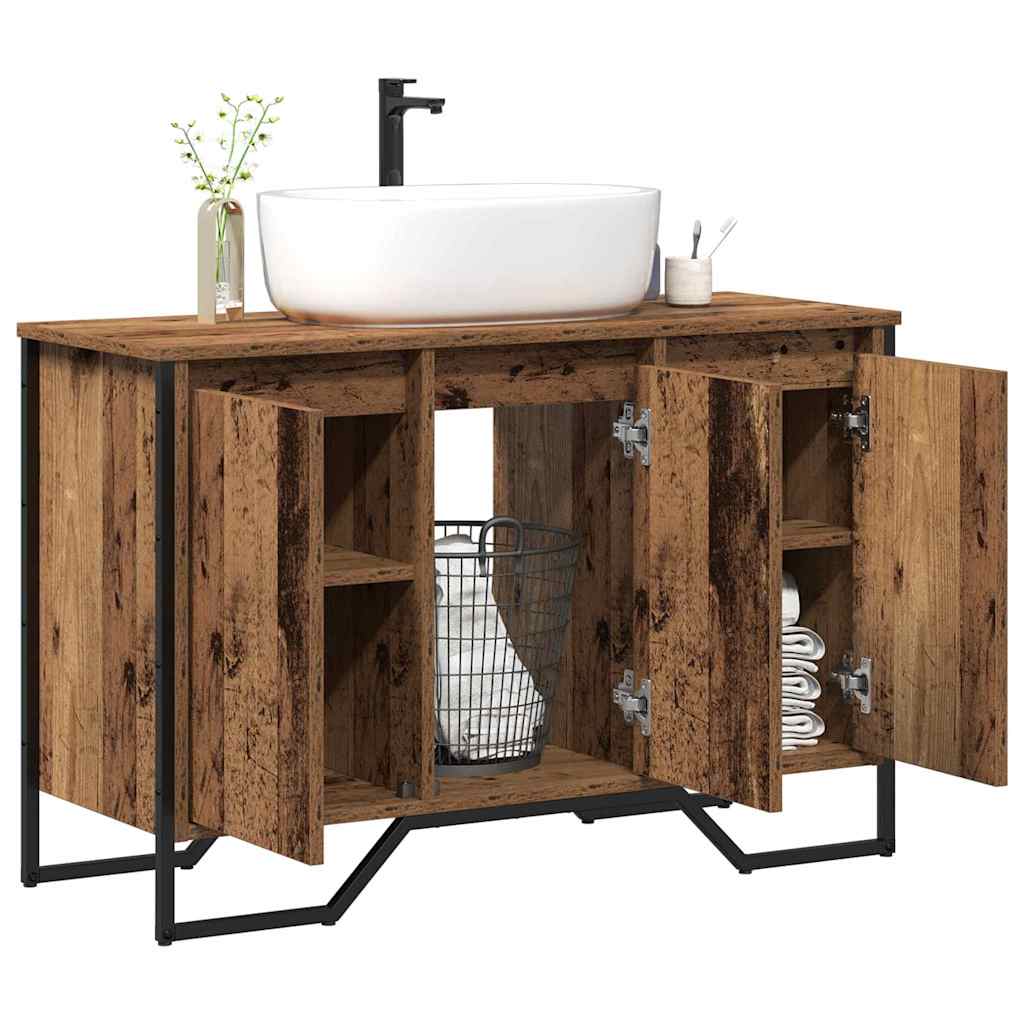 Mobiletto per Lavabo-Armadietto da bagno Altro Legno vecchio 91 x 35 x 60 cm