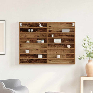 Vetrina con lo scaffale Altro Legno vecchio 100 x 8.5 x 75 cm 869186