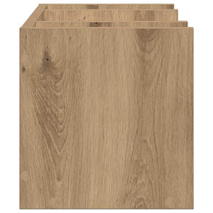 Organizzatore da scrivania Rovere nero 44.5 x 24 x 25 cm 869199