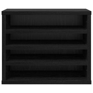 Organizzatore da scrivania Rovere Nero 36 x 26 x 29.5 cm 869203