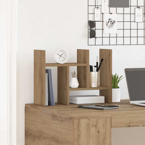 Organizzatore da scrivania rovere artigianale 869204