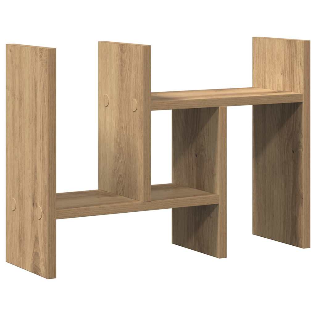 Organizzatore da scrivania rovere artigianale 869204