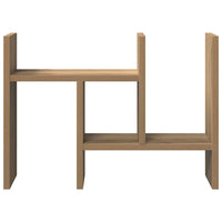 Organizzatore da scrivania rovere artigianale 869204