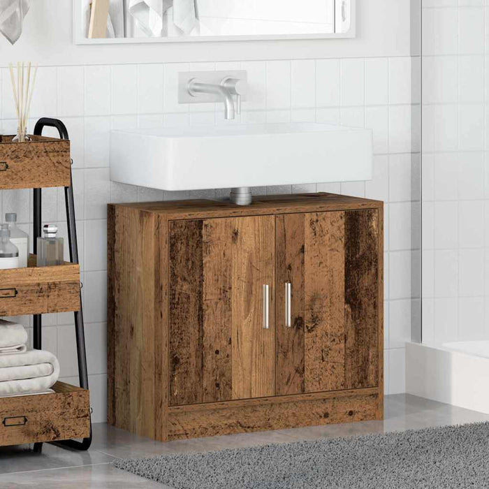 Mobile per Lavabo  Legno Invecchiato 63x29x55 cm Legno Ingegnerizzato 869206