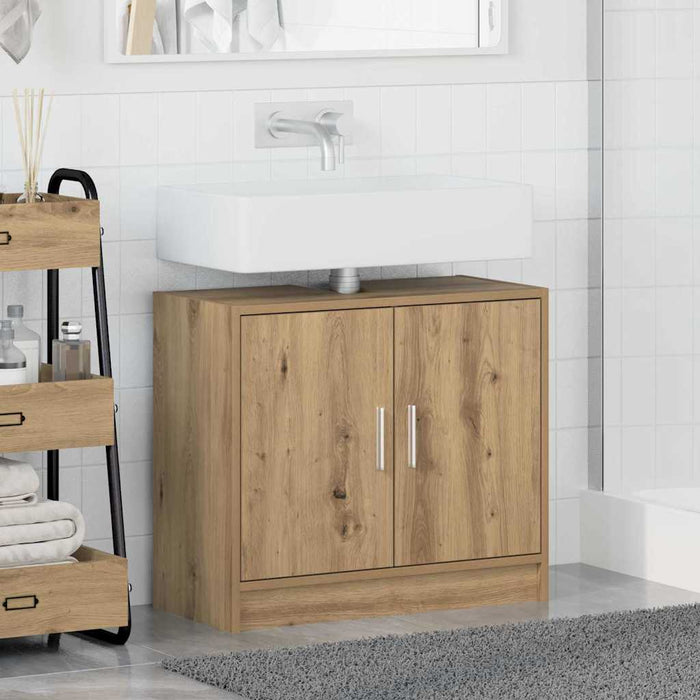 Mobile lavabo  Rovere artigianale 63x29x55 cm Legno ingegnerizzato 869207