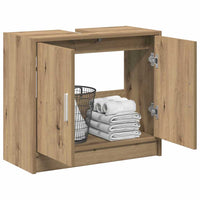 Mobile lavabo  Rovere artigianale 63x29x55 cm Legno ingegnerizzato 869207