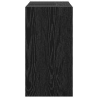 Mobile Lavabo Rovere Nero 63x29x55 cm Legno Ingegnerizzato 869208