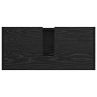 Mobile Lavabo Rovere Nero 63x29x55 cm Legno Ingegnerizzato 869208