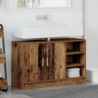 Mobile Lavabo Legno vecchio 90 x 29 x 55 cm Legno multistrato 869209