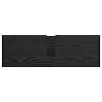 Armadio Lavabo  Rovere Nero 90x29x55 cm Legno Ingegnerizzato 869211