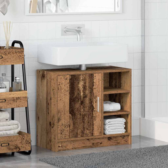 Mobile lavabo  Legno Antico 63x29x55 cm 869212
