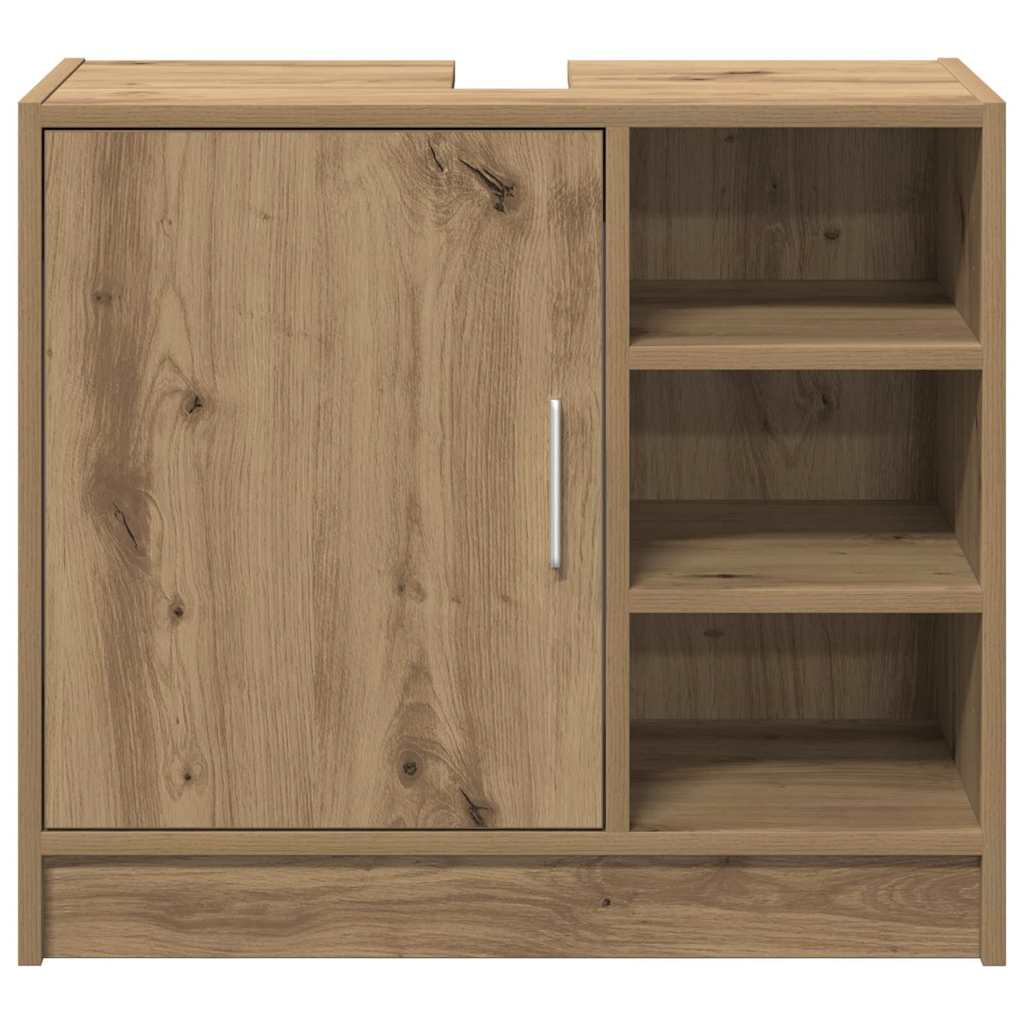 Armadio per lavandino  Rovere Artigianale 63x29x55 cm Legno ingegnerizzato 869213