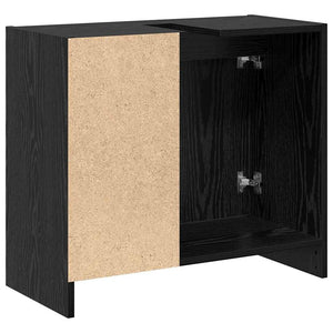 Mobile Lavabo Rovere Nero 63 x 29 x 55 cm Legno multistrato 869214