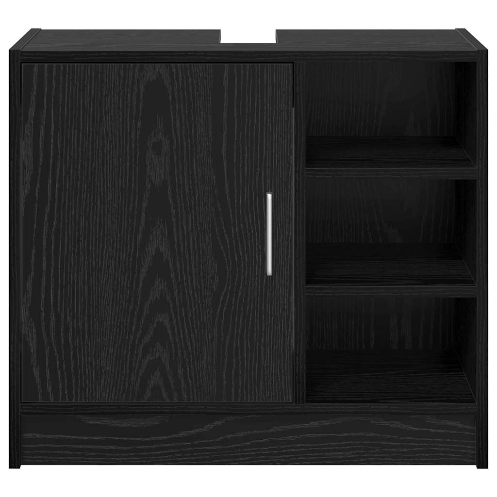 Mobile Lavabo Rovere Nero 63 x 29 x 55 cm Legno multistrato 869214