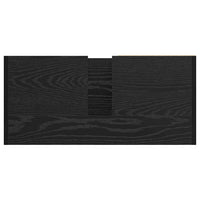 Mobile Lavabo Rovere Nero 63 x 29 x 55 cm Legno multistrato 869214
