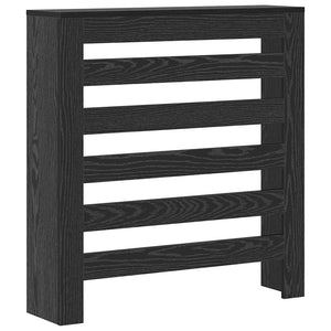 Copertura per radiatori Rovere Nero 78 x 20 x 82 cm 869218