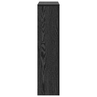 Copertura per radiatori Rovere Nero 78 x 20 x 82 cm 869218