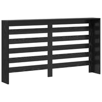 Copertura per radiatori Rovere Nero 149 x 20 x 82 cm 869220