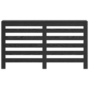 Copertura per radiatori Rovere Nero 149 x 20 x 82 cm 869220