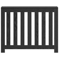 Copertura per radiatori Rovere Nero 104 x 20 x 82 cm 869224