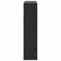 Copertura per radiatori Rovere Nero 104 x 20 x 82 cm 869224