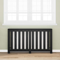 Copertura per radiatori Rovere Nero 149 x 20 x 82 cm 869225