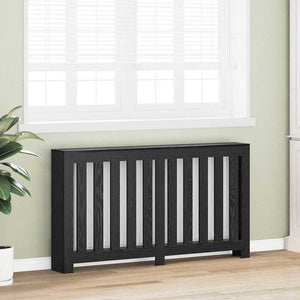 Copertura per radiatori Rovere Nero 149 x 20 x 82 cm 869225