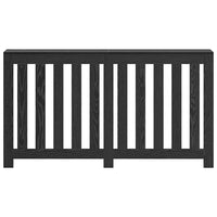 Copertura per radiatori Rovere Nero 149 x 20 x 82 cm 869225