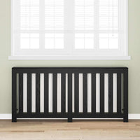 Copertura per radiatori Rovere Nero 175 x 20 x 82 cm 869226