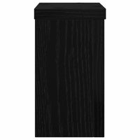 Supporto per piante 2 pcs Rovere nero 10 x 10 x 18 cm 869228