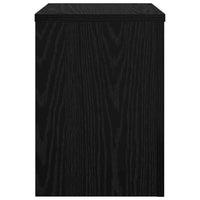 Supporto per piante 2 pcs Rovere nero 25 x 25 x 35 cm 869230