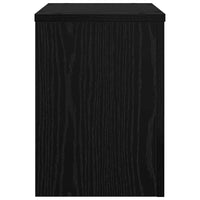 Supporto per piante 2 pcs Rovere nero 25 x 25 x 35 cm 869230