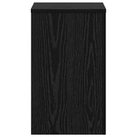 Supporto per piante 2 pcs Rovere nero 30 x 30 x 50 cm 869231