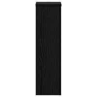 Supporto per piante 2 pcs Rovere nero 17 x 17 x 60 cm 869233