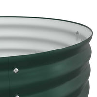 Letto rialzato da giardino Verde 160 x 80 x 81 cm Acciaio 42008125