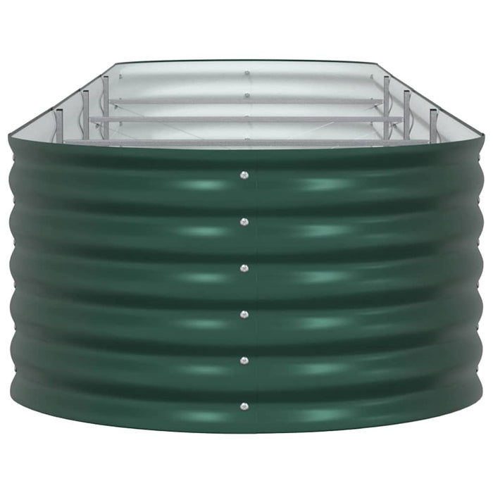 Letto rialzato da giardino Verde 400 x 80 x 44 cm Acciaio 42008127