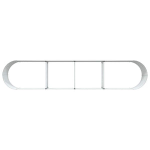 Letto rialzato da giardino Verde 400 x 80 x 44 cm Acciaio 42008127