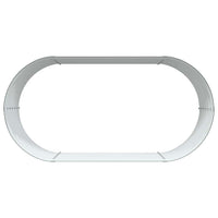 Letto rialzato da giardino Verde 160 x 80 x 44 cm Acciaio 42008130