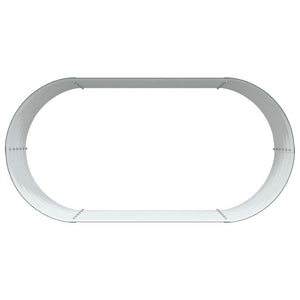 Letto rialzato da giardino Verde 160 x 80 x 44 cm Acciaio 42008130