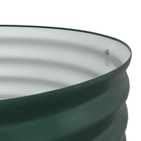 Letto rialzato da giardino Verde 80 x 80 x 44 cm Acciaio 42008131