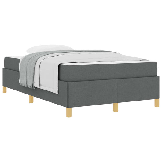 Struttura del letto Grigio scuro 120 x 190 cm Tessuto 3398921