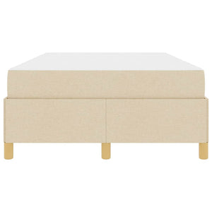 Struttura del letto con materasso Crema 120 x 200 cm Tessuto 3398932