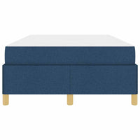 Struttura del letto con materasso Blu 120 x 200 cm Tessuto 3398933