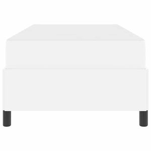 vidaXL Struttura letto con materasso con materasso Bianco 80 x 200 cm