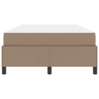 vidaXL Struttura letto con materasso Cappuccino 120 x 190 cm